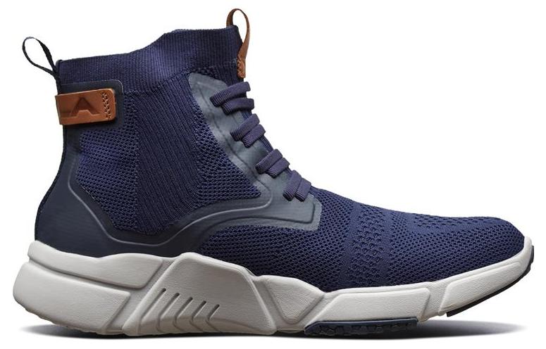 Order Skechers MARK NASON減震防滑耐磨 高筒運動休閒鞋 海軍藍色