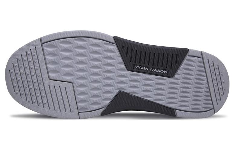 Shop Skechers MARK NASON 現代慢跑 減震防滑耐磨 低幫 運動休閒鞋 黑灰色