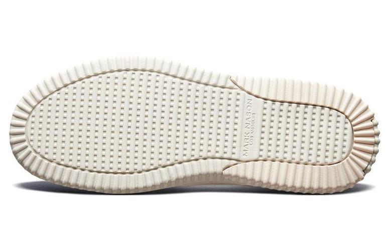 Shop Skechers Mark Nason Ridged 'White Low Top' 68618-NAT