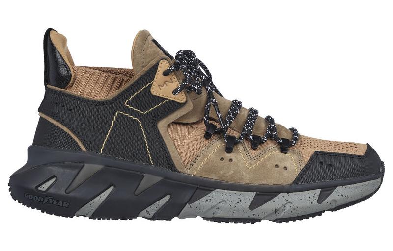 Order Skechers Mark Nason Ziggy 'Zhen Shock-Absorbent Slip-Resistant Mid-Top Outdoor Black Brown' 222170-WSK