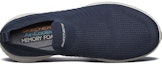 Order Skechers Matera 'Kasut Selesa Bernafasan Slip-On Biru Kasual'. 51909-NVW