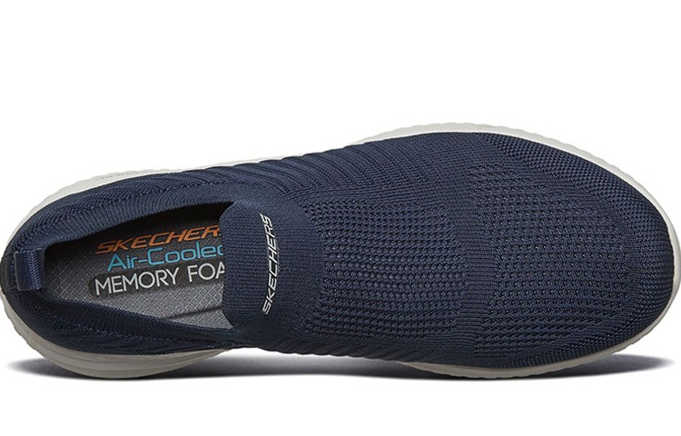 Order Skechers Matera ''Ademend Comfort Casual Instapper Blauw'' 51909-NVW