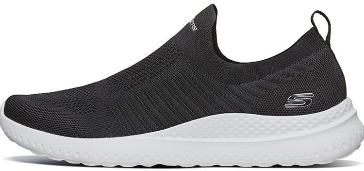 skechers-matera-breathable-slip-on-black-white-51909-bkw