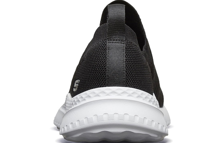 Shop Skechers Matera 'Breathable Slip-On Black White' 51909-BKW