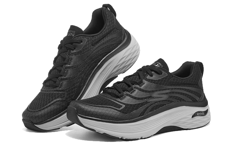 Skechers Max Cushioning 'Black Gray' 圖 3
