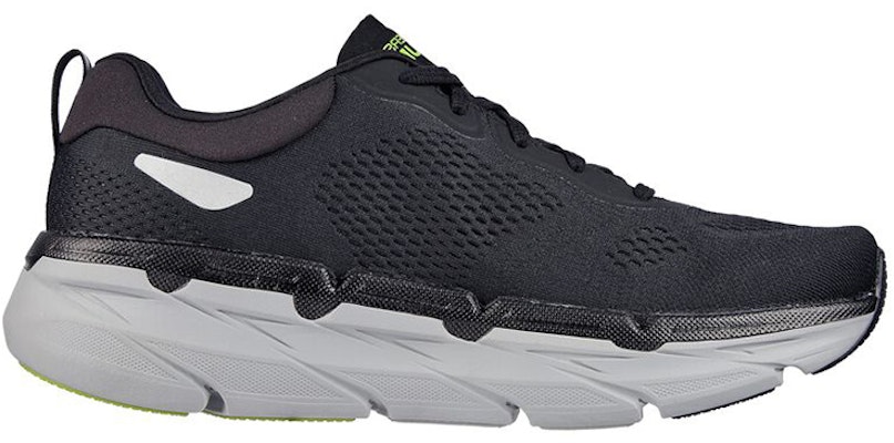Skechers Max Cushioning 'Black Low-Top Runner' 220068-BKLM Order Skechers Max Cushioning 'Black Low-Top Runner' 220068-BKLM