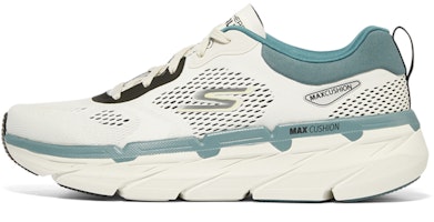 Skechers Go Run Max Cushion Premier 'White Black Green' 220068-WBK Skechers Go Run Max Cushion Premier 'White Black Green' 220068-WBK