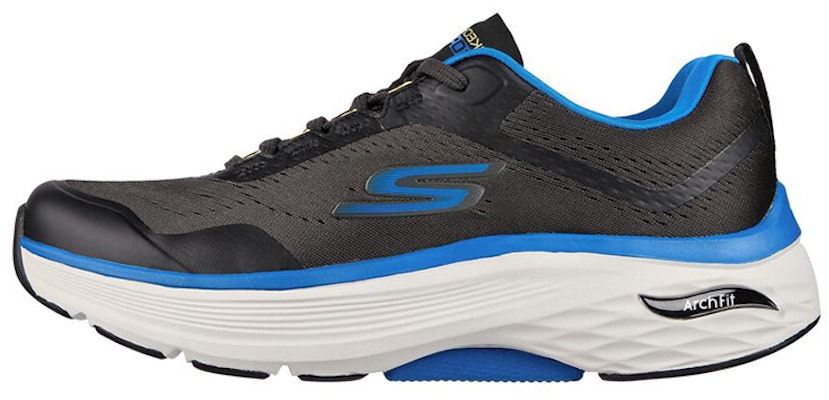 Skechers Max Cushioning Arch Fit 'Hitam Biru' 220196-BKBL Buy Skechers Max Cushioning Arch Fit 'Hitam Biru' 220196-BKBL