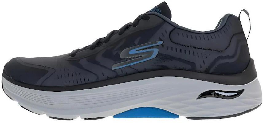 Skechers Max Cushioning Arch Fit ''Zwart Blauw'' 220197-BKBL Buy Skechers Max Cushioning Arch Fit ''Zwart Blauw'' 220197-BKBL