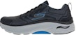 Skechers Max Cushioning Arch Fit 'Hitam Biru' 220197-BKBL