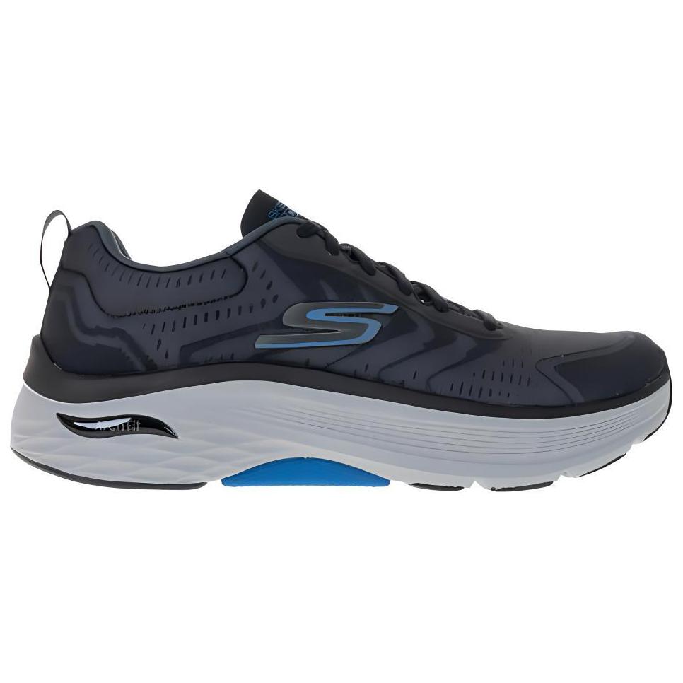 Order Skechers Max Cushioning Arch Fit ''Zwart Blauw'' 220197-BKBL