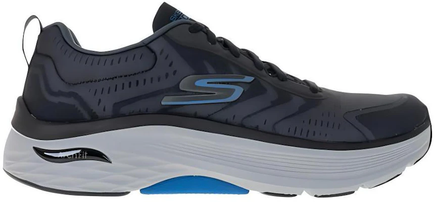 Skechers Max Cushioning Arch Fit ''Zwart Blauw'' 220197-BKBL Order Skechers Max Cushioning Arch Fit ''Zwart Blauw'' 220197-BKBL