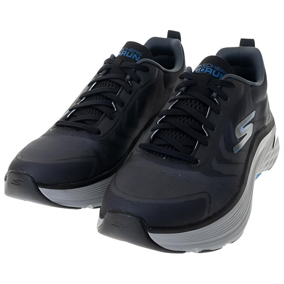 Lookbook Skechers Max Cushioning Arch Fit ''Zwart Blauw'' 220197-BKBL