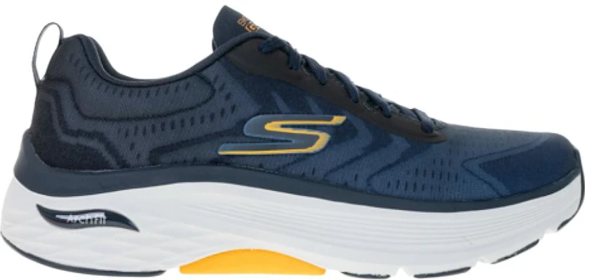 Skechers Max Cushioning Arch Fit ''Blauw'' 220197-NVY Order Skechers Max Cushioning Arch Fit ''Blauw'' 220197-NVY
