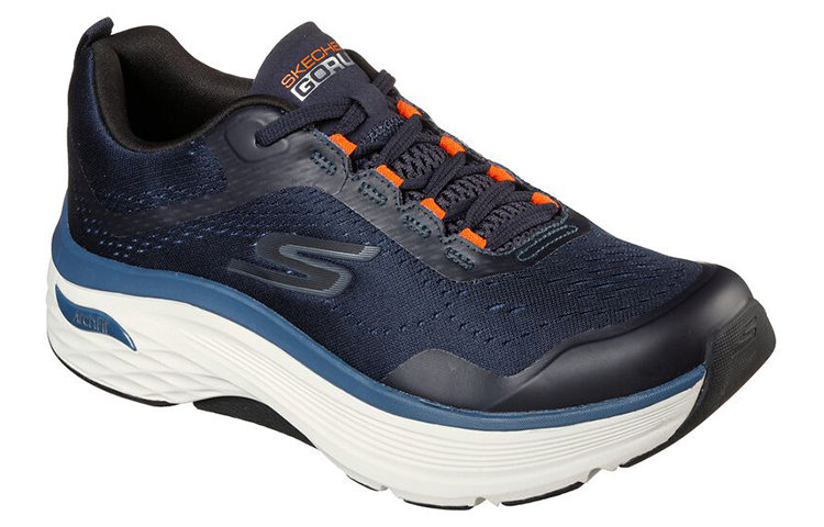Lookbook Skechers Max Cushioning Arch Fit 'Blue Casual Trainer' 220196-NVOR