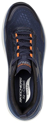 斯凯奇Max Cushioning Arch Fit '蓝色休闲运动鞋' 220196-NVOR Shop 斯凯奇Max Cushioning Arch Fit '蓝色休闲运动鞋' 220196-NVOR