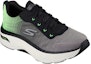 Lookbook Skechers Max Cushioning Arch Fit 'Come Back Hitam Hijau' 220443-BKGR