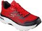 Lookbook Skechers Max Cushioning Arch Fit 'Enigma Merah Hitam' 124385-BBK