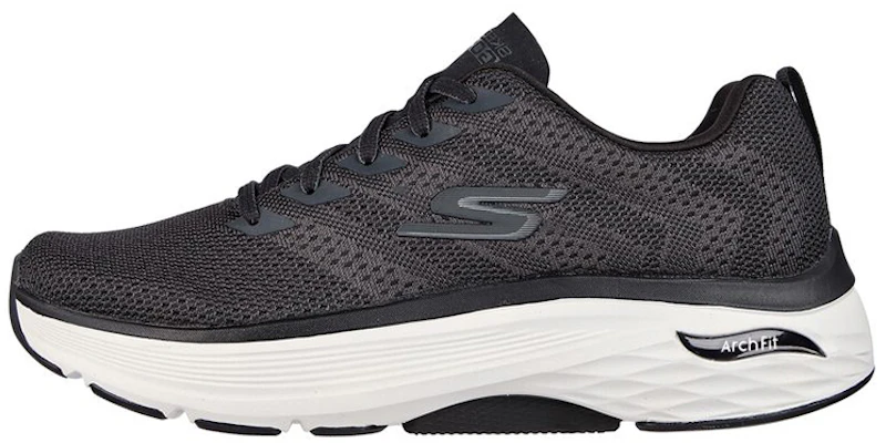 Skechers Max Cushioning Arch Fit ''Zwart Laag'' 220338-BKW Buy Skechers Max Cushioning Arch Fit ''Zwart Laag'' 220338-BKW