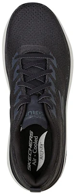 Skechers Max Cushioning Arch Fit ''Zwart Laag'' 220338-BKW Shop Skechers Max Cushioning Arch Fit ''Zwart Laag'' 220338-BKW