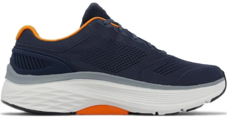 Skechers Max Cushioning Arch Fit ''Navy Orange'' Sneakers 220336-NVOR Order Skechers Max Cushioning Arch Fit ''Navy Orange'' Sneakers 220336-NVOR