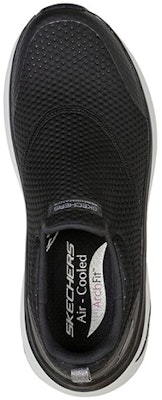 Skechers Max Cushioning Arch Fit 'Swift Moves Black' 128306-BLK Lookbook Skechers Max Cushioning Arch Fit 'Swift Moves Black' 128306-BLK