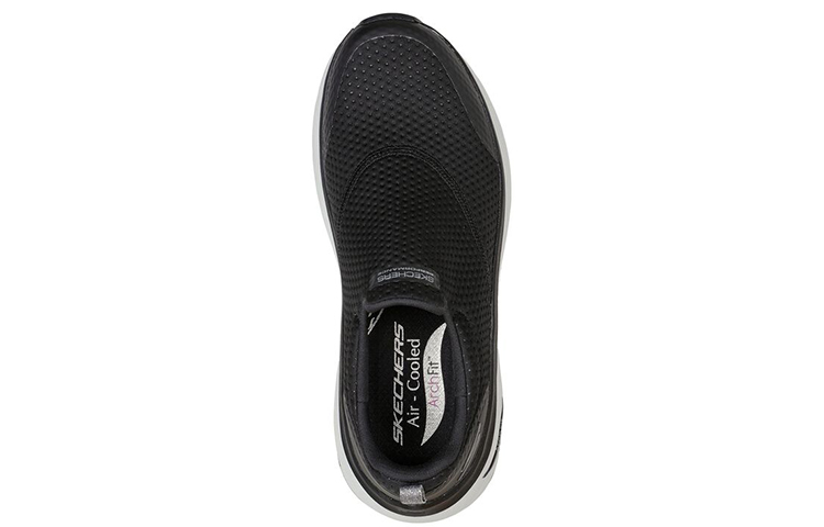 Lookbook Skechers Max Cushioning Arch Fit 'Swift Moves Black' 128306-BLK