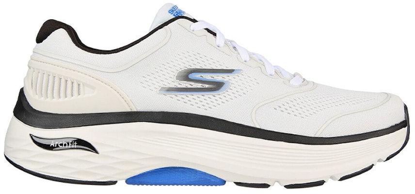 Skechers Max Cushioning Arch Fit 'Switchboard Black White' 124063-WMT Order Skechers Max Cushioning Arch Fit 'Switchboard Black White' 124063-WMT