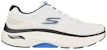 Skechers Max Cushioning Arch Fit 'Switchboard Hitam Putih' 124063-WMT