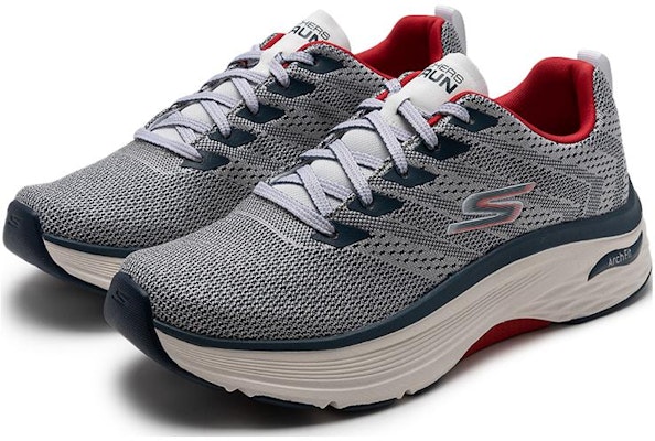 스케쳐스 맥스 쿠셔닝 아치핏 유니파이어 '그레이 블랙' 220338-WHT Lookbook 스케쳐스 맥스 쿠셔닝 아치핏 유니파이어 '그레이 블랙' 220338-WHT