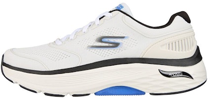 Skechers Max Cushioning Arch Fit 'White Black Blue' 220336-WBKB Skechers Max Cushioning Arch Fit 'White Black Blue' 220336-WBKB