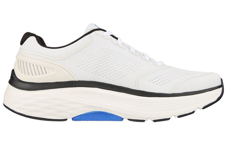 Order Skechers Max Cushioning Arch Fit ''Wit Zwart Blauw'' 220336-WBKB