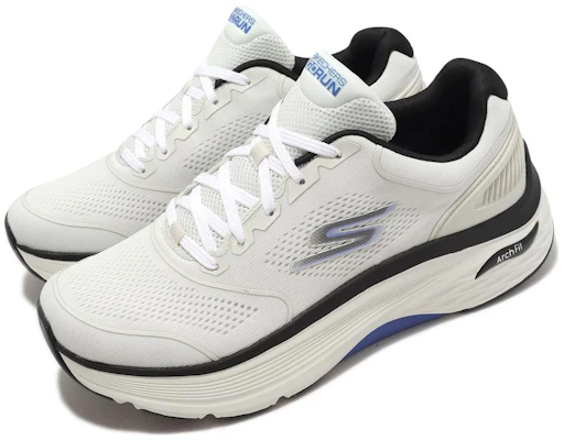 Skechers Max Cushioning Arch Fit ''Wit Zwart Blauw'' 220336-WBKB Lookbook Skechers Max Cushioning Arch Fit ''Wit Zwart Blauw'' 220336-WBKB