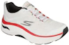 Lookbook Skechers Max Cushioning Arch Fit 'Putih Merah' 220196-WBK