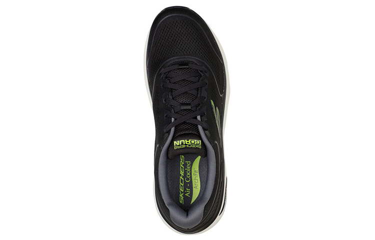 Shop "Skechers Go Run Max Cushioning Arch Fit 'Negro Lima'" 220336-BKLM