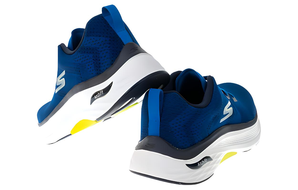 Shop Skechers Max Cushioning ArchFit 'Blue' 220338-BLU
