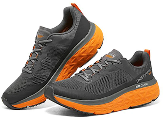 Skechers Max Cushioning Delta 'Grey Orange' 220351-CCOR Lookbook Skechers Max Cushioning Delta 'Grey Orange' 220351-CCOR