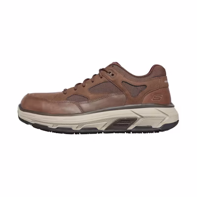 Skechers Max Cushioning Elite 'Alloy Toe Brown'