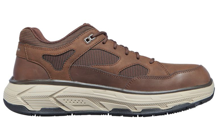 Order Skechers Max Cushioning Elite 'Alloy Toe Brown' 200045-BRN
