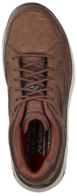 Skechers Max Cushioning Elite 'Alloy Toe Coklat' 200045-BRN Shop Skechers Max Cushioning Elite 'Alloy Toe Coklat' 200045-BRN