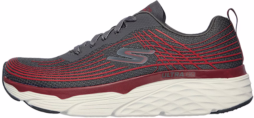 Skechers Max Cushioning Elite 低筒休閒透氣緩震訓練鞋 灰紅 Buy Skechers Max Cushioning Elite 低筒休閒透氣緩震訓練鞋 灰紅