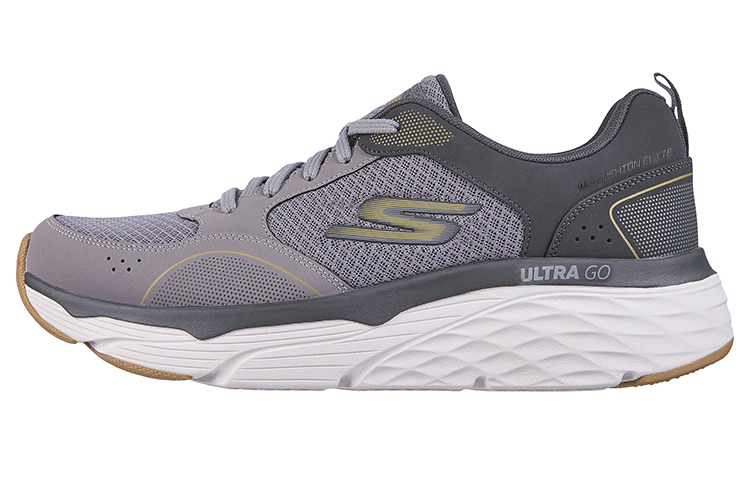 Skechers Max Cushioning Elite 'Rivalry Grey Yellow' 220062-CHAR