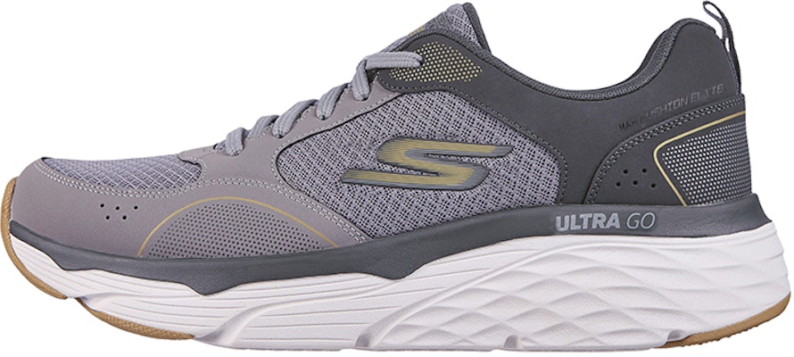 Skechers Max Cushioning Elite 'Rivalry Grey Yellow' 220062-CHAR Buy Skechers Max Cushioning Elite 'Rivalry Grey Yellow' 220062-CHAR