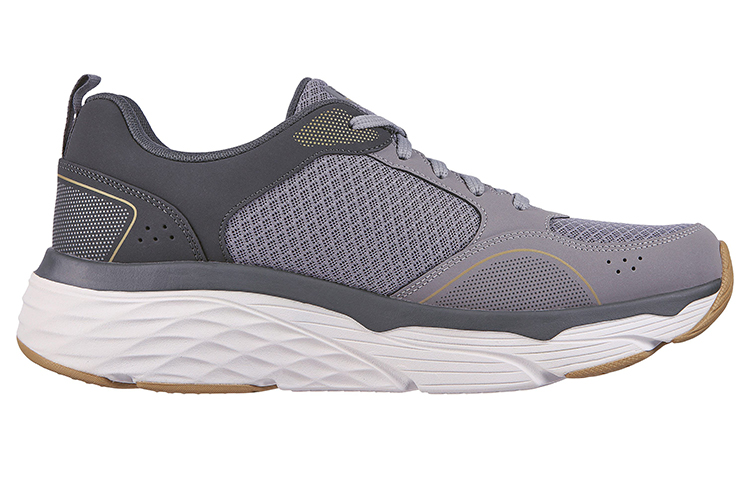 Order Skechers Max Cushioning Elite 'Rivalry Grey Yellow' Kelabu Kuning 220062-CHAR