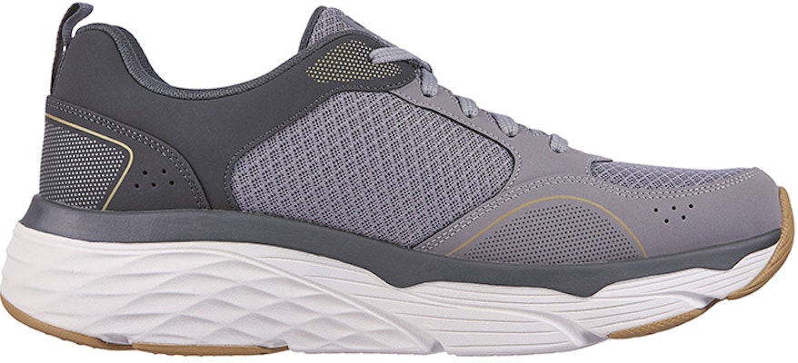 Skechers Max Cushioning Elite Rivalry 低幫休閒運動訓練鞋 灰黃 Order Skechers Max Cushioning Elite Rivalry 低幫休閒運動訓練鞋 灰黃