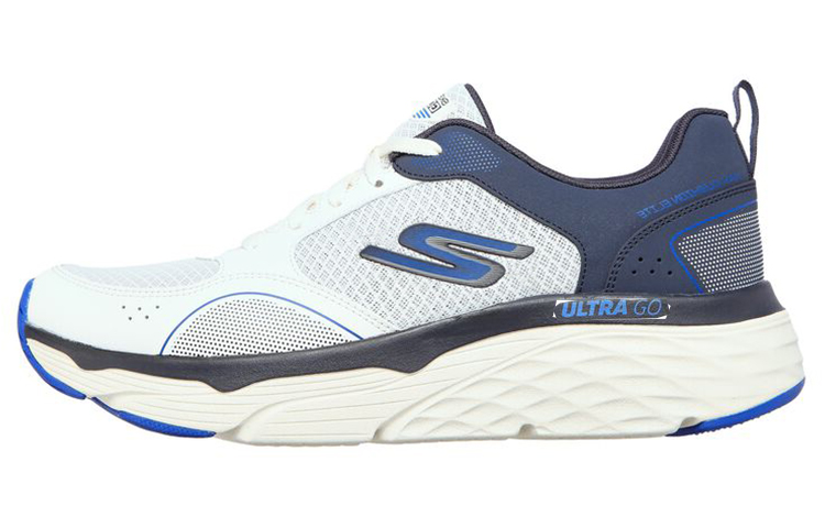 Buy Skechers Max Cushioning Elite 'Blanco y Azul Rivalidad' 220062-WNV