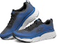 Lookbook Skechers Max Cushioning Elite Rendah Hitam/Biru 54430-BKBL