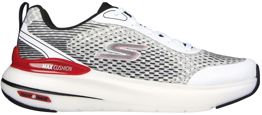 Skechers Max Cushioning Hyper Burst 'White Black Red' 220651-WTBK Order Skechers Max Cushioning Hyper Burst 'White Black Red' 220651-WTBK