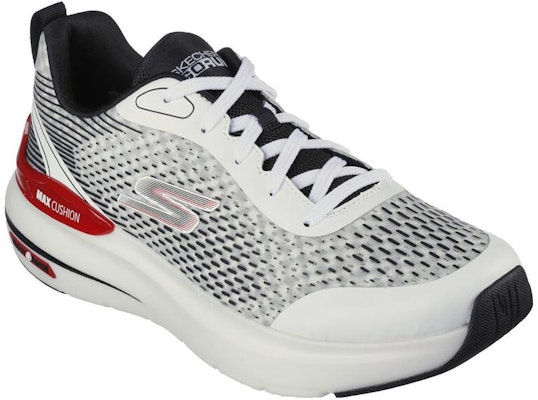 Skechers Max Cushioning Hyper Burst 'White Black Red' 220651-WTBK Lookbook Skechers Max Cushioning Hyper Burst 'White Black Red' 220651-WTBK