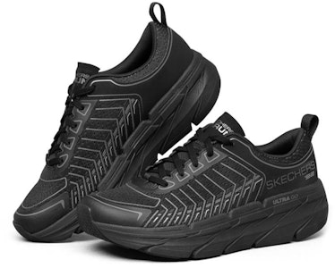 스케쳐스 맥스 쿠셔닝 프리미어 '블랙 그레이' 220070-BKCC Lookbook 스케쳐스 맥스 쿠셔닝 프리미어 '블랙 그레이' 220070-BKCC